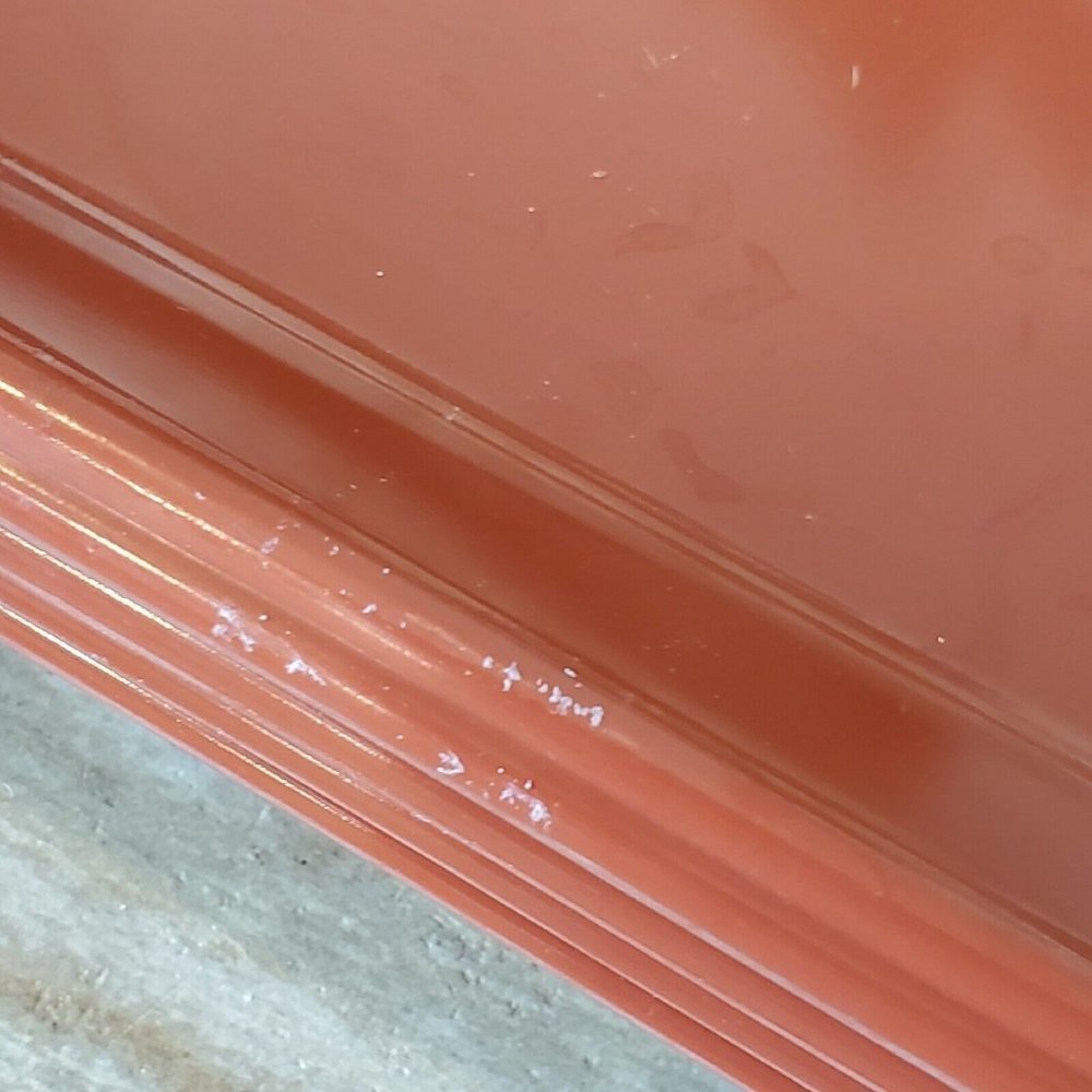 Vintage Rubbermaid Brown Melamine Ribbed Cups Plates Trays 3850 3819 10 Piece - Picture 10 of 11